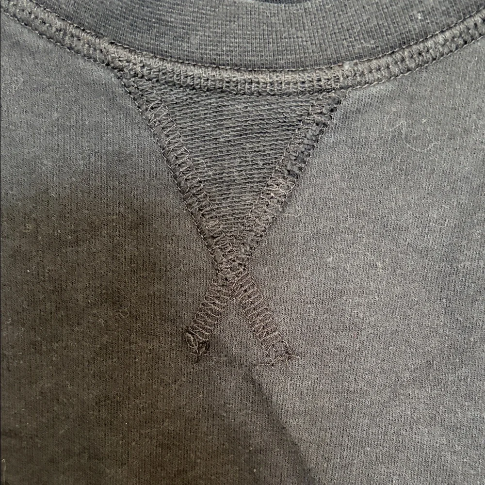 American Giant Black Crewneck Pullover - Picture 3 of 4